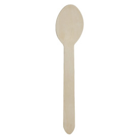 Wrapped Wooden Spoon 16cm (50 Units)