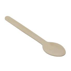 Wrapped Wooden Spoon 16cm (50 Units)