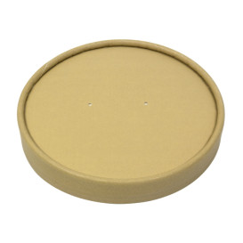 Kraft Carton Lid for Carton Pots of 11,9cm (25 Units)