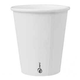 Paper Cup White 8Oz/290ml Ø9,0cm (20 Units)