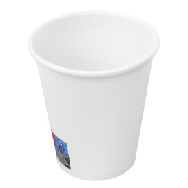 Paper Cup White 8Oz/290ml Ø9,0cm (20 Units)