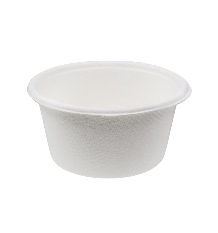 Sugarcane Container White Ø6,2cm 60ml (2500 Units)