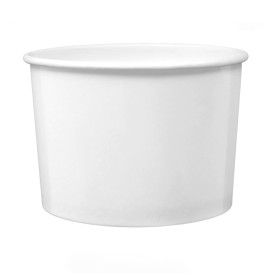 Paper Container White 488ml (25 Units)