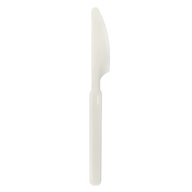 Reusable Durable Knife in PP Cream 18,9cm (500 Units)