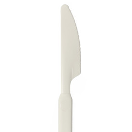 Reusable Durable Knife in PP Cream 18,9cm (500 Units)