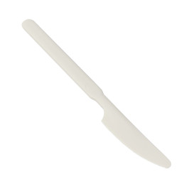 Reusable Durable Knife in PP Cream 18,9cm (50 Units)