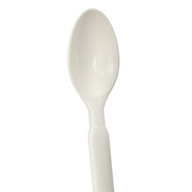 Reusable Durable Spoon in PP Cream 16,9cm (500 Units)