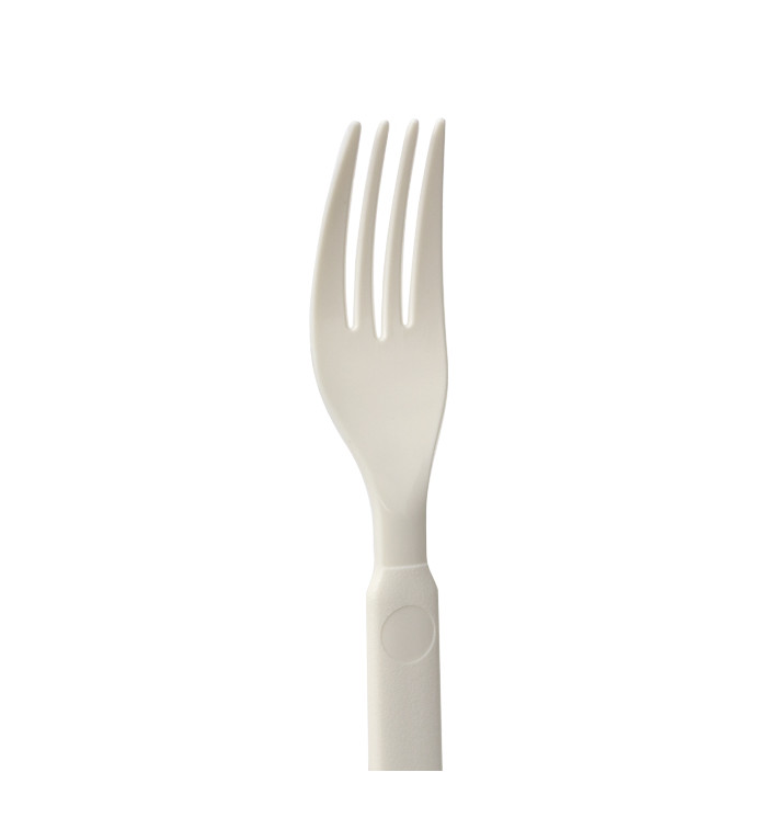 Durable reusable plastic fork