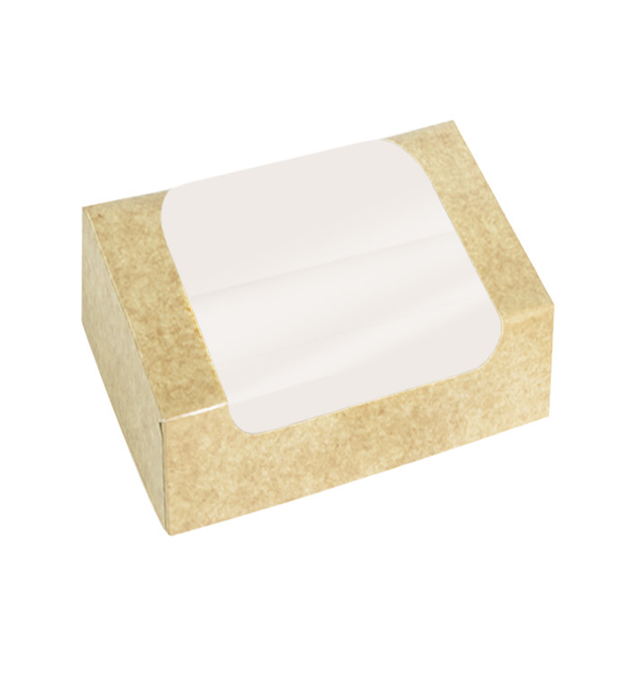 Rectangular Cardboard Box PackiPack Vision Kraft 19x15x6cm (50 Units)