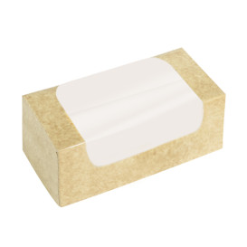 Rectangular Cardboard Box PackiPack Vision Kraft 19x10x10cm (50 Units)