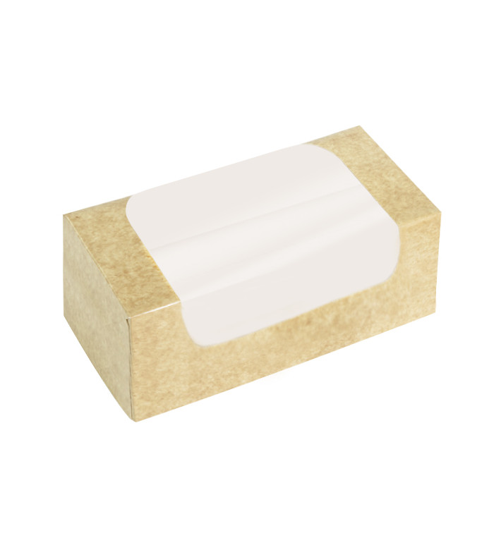 Rectangular Cardboard Box PackiPack Vision Kraft 19x10x10cm (50 Units)