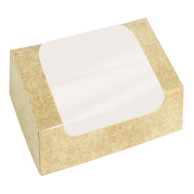 Rectangular Cardboard Box PackiPack Vision Kraft 25x18x7cm (50 Units)