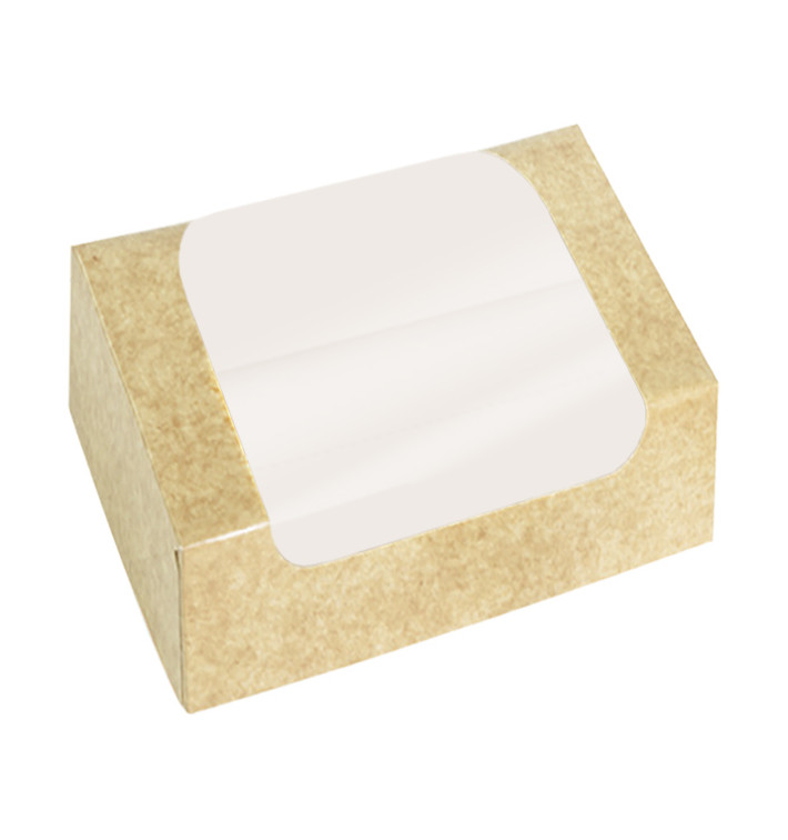 Rectangular Cardboard Box PackiPack Vision Kraft 25x18x7cm (50 Units)