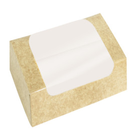 Rectangular Cardboard Box PackiPack Vision Kraft 18x10x8cm (50 Units)