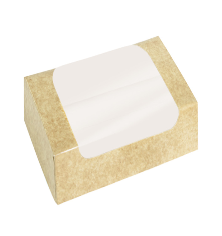 Rectangular Cardboard Box PackiPack Vision Kraft 18x10x8cm (50 Units)