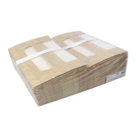 Rectangular Cardboard Box PackiPack Vision Kraft 32x14x5cm (50 Units)