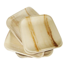 Palm Leaf Plate Square Shape 18x18cm (200 Units)