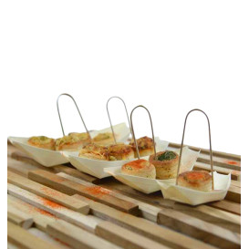 Woolen Food Boat Tray 6x5cm (1.000 Units)