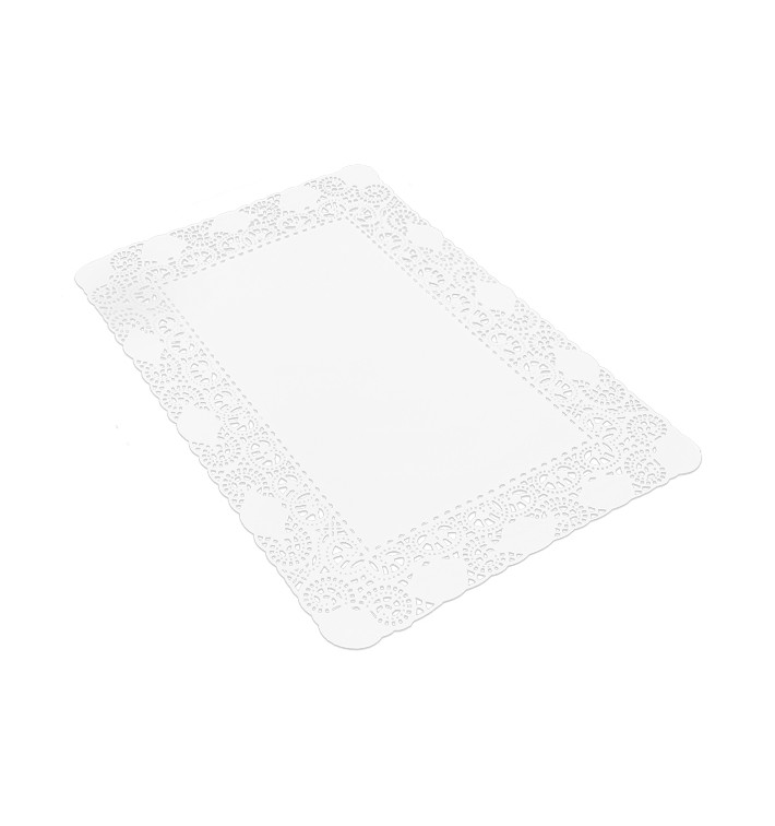 Paper Doilie White Litos 14x24cm (250 Units)