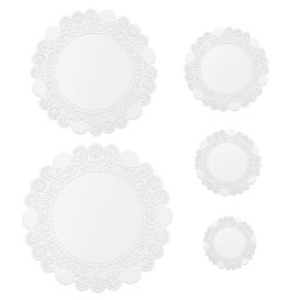 Paper Lace Doilie White "Litos" Ø23cm (250 Units)