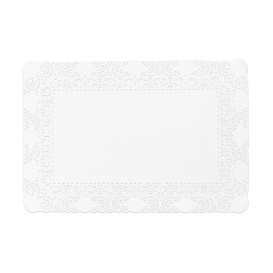 Paper Doilie White Litos 25x37cm (250 Units)