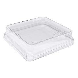 Plastic Container Heat Sealable Translucent 170ml 13,7x9,6x2,2cm (100 Units)  