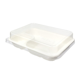 Papper Container Heat Sealable Kraft 1000ml 19,2x13,7x5,7cm (65 Units)  