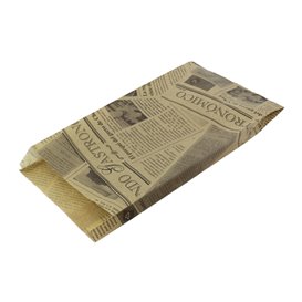 Paper Baguette Bag Kraft Times 12+2x26cm (X Units)