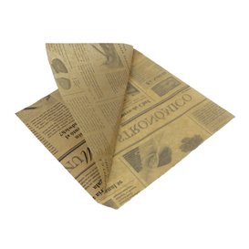 Paper Deli Wrap Grease-Proof Kraft Times 17x17cm (1.000 Units)