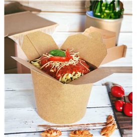 Paper Take-Out Box Kraft 760ml (250 Units)