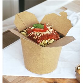 Paper Take-Out Box Kraft 760ml (250 Units)