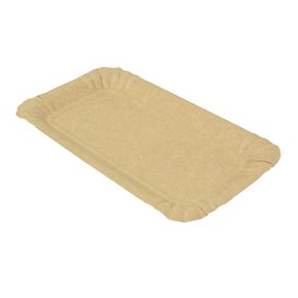 Paper Tray Rectangular shape Kraft 10x16 cm (1.000 Units)