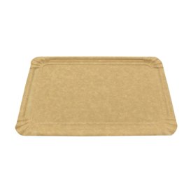 Paper Tray Rectangular shape Kraft 12x19 cm (1.300 Units)