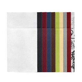 Pocket Fold Paper Airlaid Napkins Kanguro White 33x40cm (30 units) 