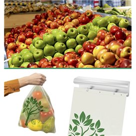 Market Bag Block Home Compost “Be Eco!” 30x40cm 12µm (100 Units)