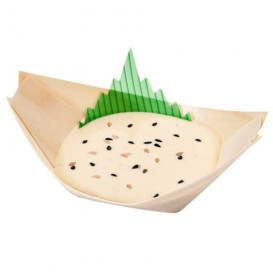 Pine Leaf Tray 9x6x1,5cm (100 Units)  