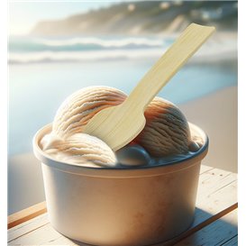 Bamboo Mini Spoon 7,5cm in box (1.200 Units)