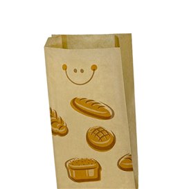 Paper Food Bag "Panes" 9+5x50cm (1000 Units)