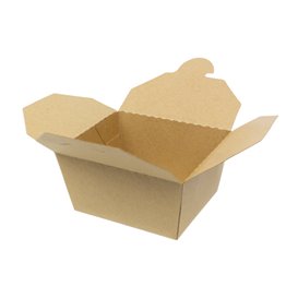 American Box Kraft-Kraft 12x10,5x6,5cm 750ml (25 Units)