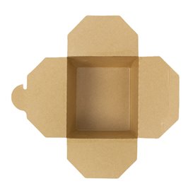 American Box Kraft-Kraft 12x10,5x6,5cm 750ml (25 Units)