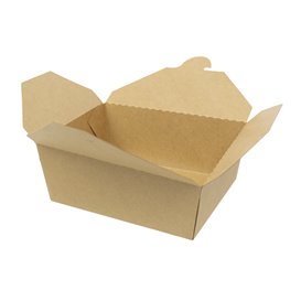 American Box Kraft-Kraft 17x13,5x6,5cm 1.300ml (200 Units)