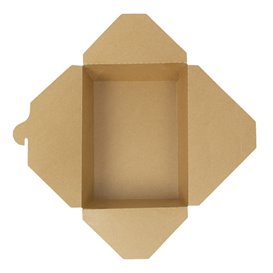 American Box Kraft-Kraft 21,5x15,5x6,5cm 1.900ml (200 Units)