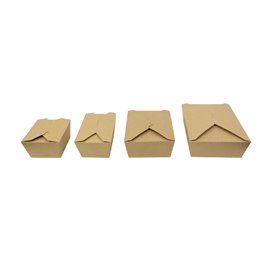 American Box Kraft-Kraft 16x10x6,5cm 900ml (200 Units)