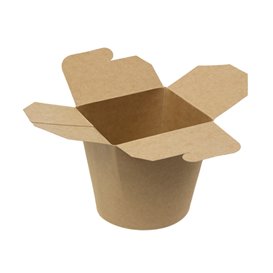 Paper Take-Out Box Kraft 760ml (250 Units)