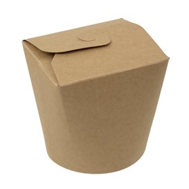 Paper Take-Out Box Kraft 950ml (250 Units)