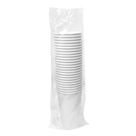 Paper Cup White 16 Oz/500ml Ø9cm (25 Units) 