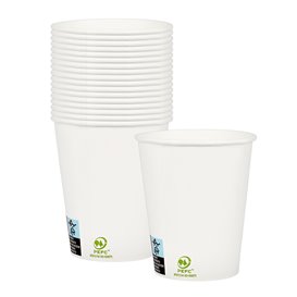 Paper Cup White 6Oz/180ml Ø7,0cm (100 Units) 