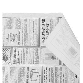 Graseproof paper Wrap Times 20x24,5cm (1.000 Units)