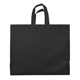 Non-Woven PREMIUM Bag with Short Handles Black 45+20x40cm (100 Units)