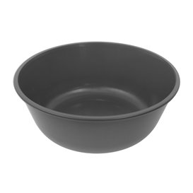 Reusable Durable Reusable Bowl PP Bio Grey “Revolve” 1150ml Ø18,3cm (160 Units)